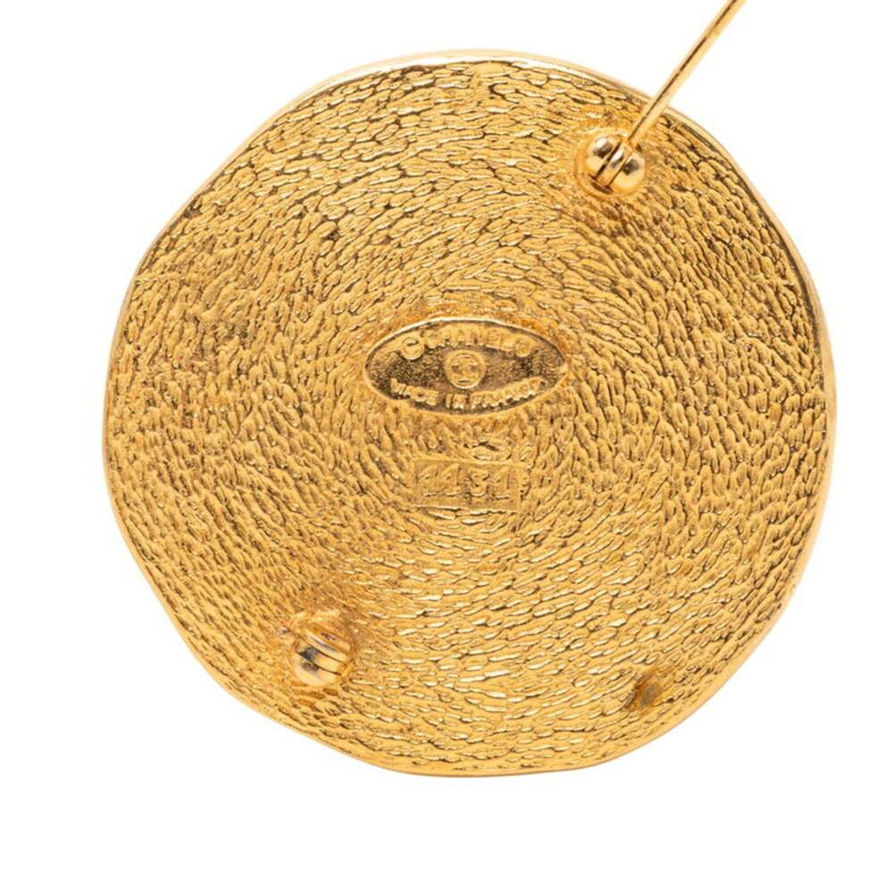 CHANEL Authentic Gold Brooch - Picture 3 of 3